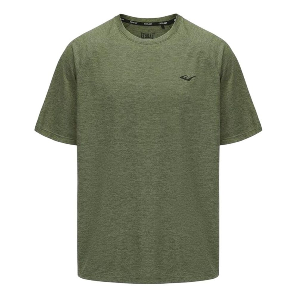 Everlast Mens Chest Logo T-Shirt / Khaki Marl